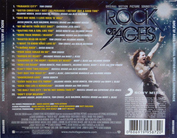 Various : Rock Of Ages: Original Motion Picture Soundtrack (CD, Album)