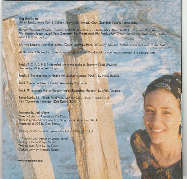 Jodi Martin : Water And Wood (CD, Album)