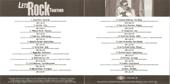 Various : Let's Rock Together (CD, Comp)