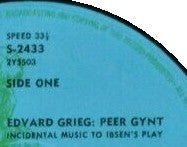 Edvard Grieg : The Complete Incidental Music To Peer Gynt (LP, Album, Club, RE)