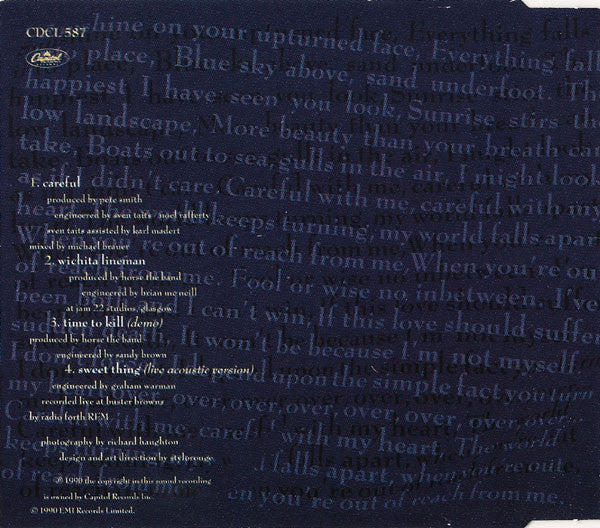 Horse (3) : Careful (CD, Single)