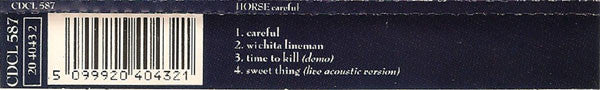 Horse (3) : Careful (CD, Single)