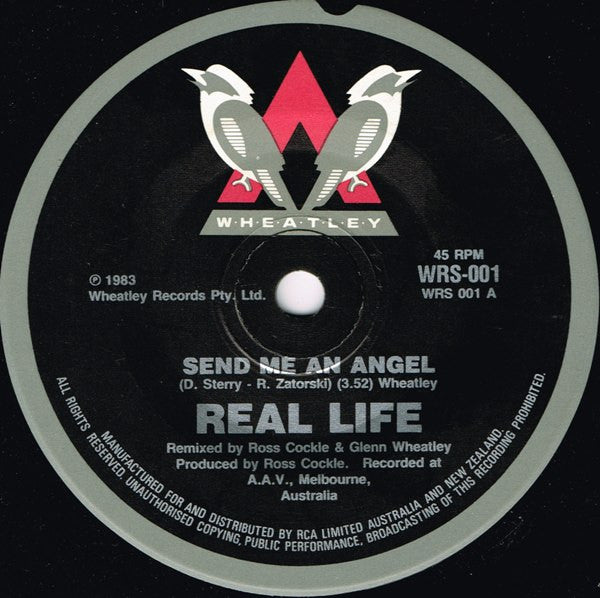 Real Life : Send Me An Angel (7", Single)