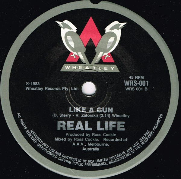 Real Life : Send Me An Angel (7", Single)