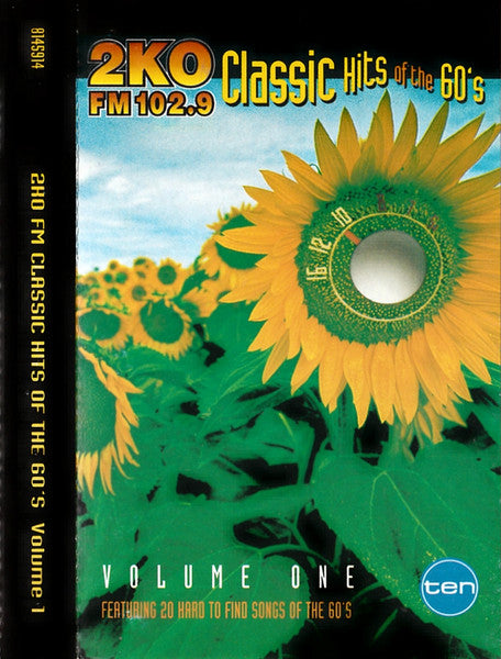 Various :  2KO FM 102.9 Classic Hits Of The 60's Volume One (Cass, Comp)
