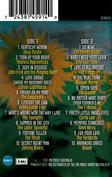 Various :  2KO FM 102.9 Classic Hits Of The 60's Volume One (Cass, Comp)