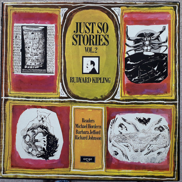 Rudyard Kipling Readers Michael Hordern, Barbara Jefford, Richard Johnson (3) : Just So Stories Vol. 2 (Box + LP, Comp)