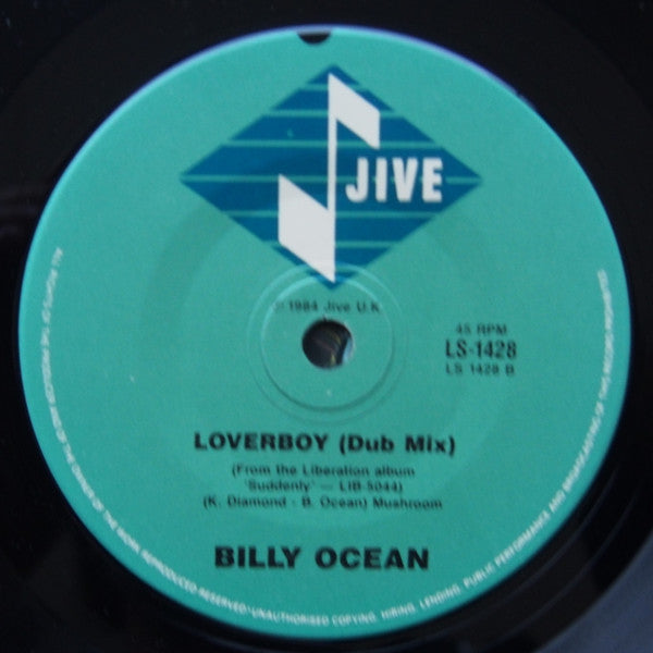 Billy Ocean : Loverboy (7", Single)