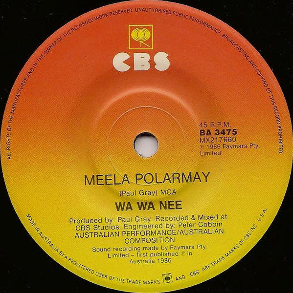 Wa Wa Nee : I Could Make You Love Me (7", Single)