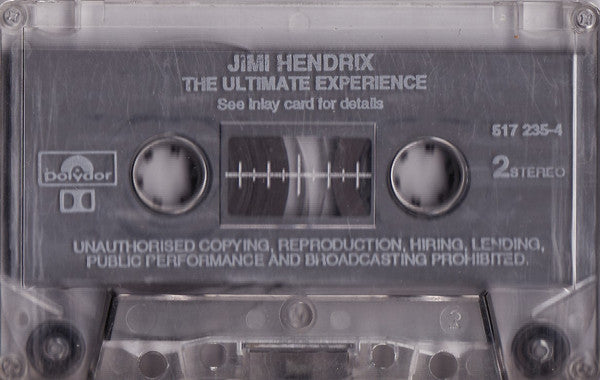 Jimi Hendrix : The Ultimate Experience (Cass, Comp)