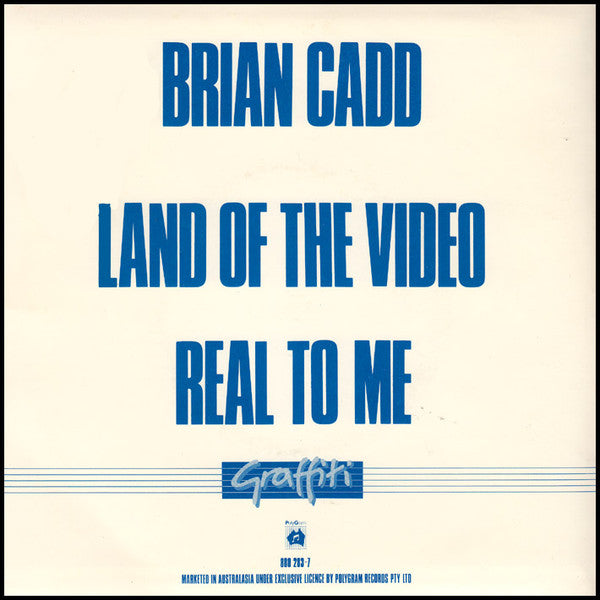 Brian Cadd : Land Of The Video (7", Single)
