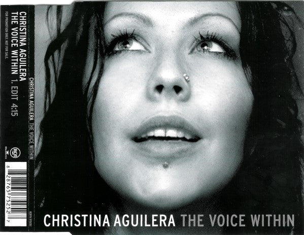 Christina Aguilera : The Voice Within (CD, Single, Promo)