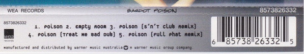 Bardot (2) : Poison (CD, Single)