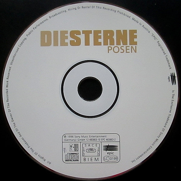Die Sterne : Posen (CD, Album)