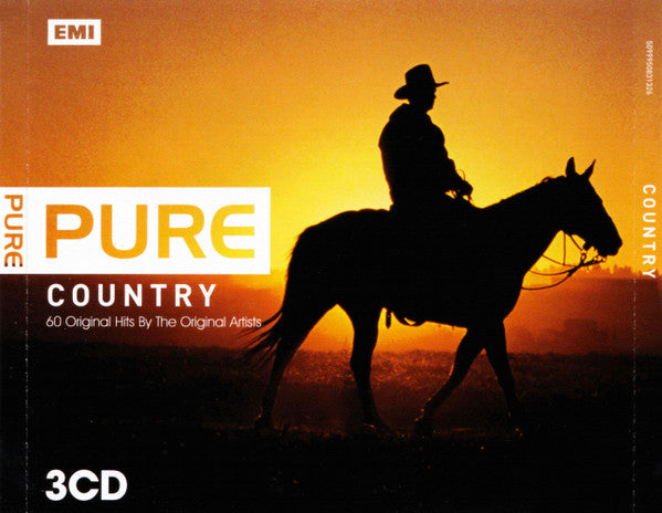 Various : Pure Country (Box + 3xCD, Comp, RM)