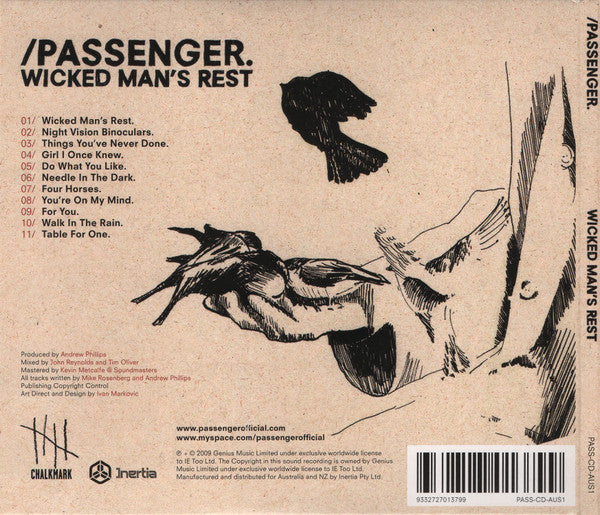 /Passenger. : Wicked Man's Rest (CD, Album)