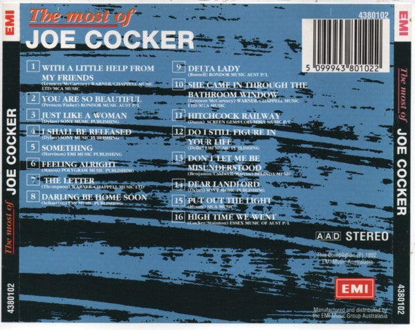 Joe Cocker : The Most Of Joe Cocker (CD, Comp)