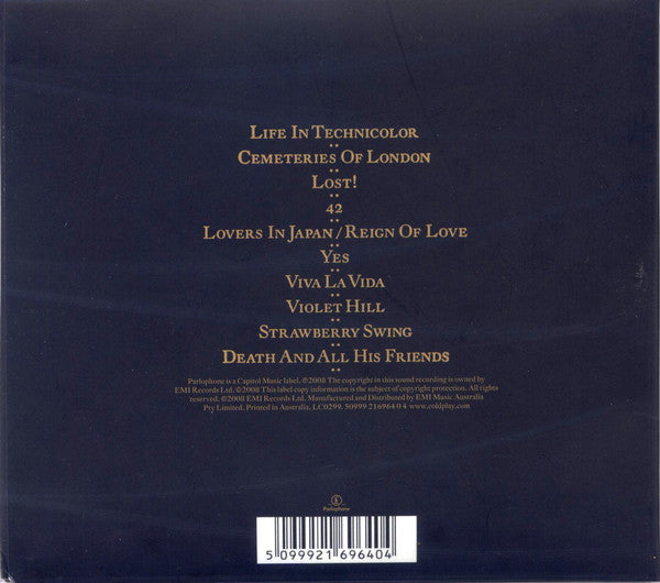 Coldplay : Viva La Vida Or Death And All His Friends (CD, Album, Car)