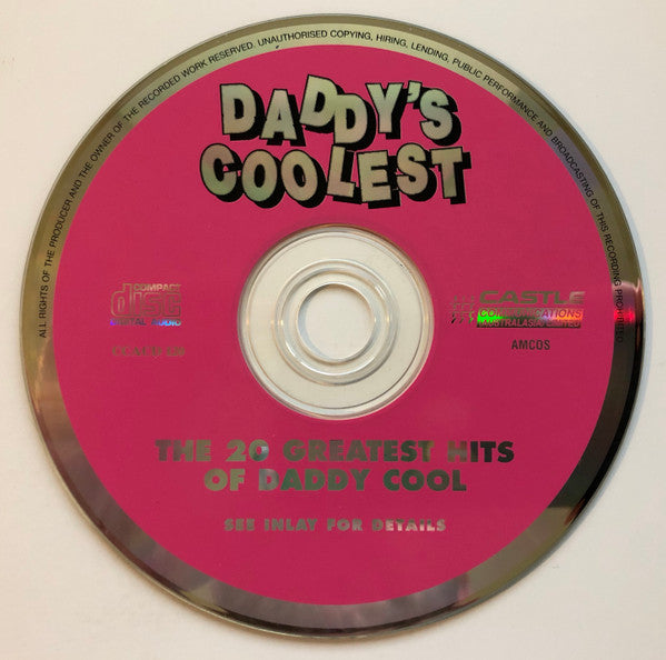 Daddy Cool (5) : Daddy's Coolest - The 20 Greatest Hits Of Daddy Cool (CD, Comp, RE)