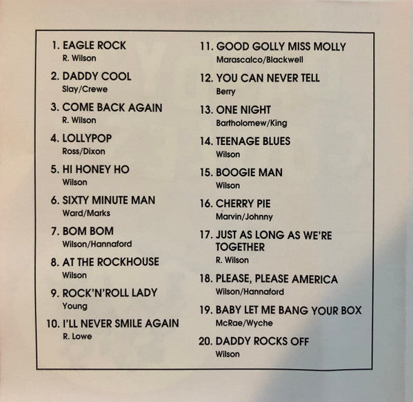 Daddy Cool (5) : Daddy's Coolest - The 20 Greatest Hits Of Daddy Cool (CD, Comp, RE)