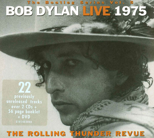 Bob Dylan : Live 1975 (The Rolling Thunder Revue) (2xCD, Album + DVD-V, PAL + Box, Dlx)