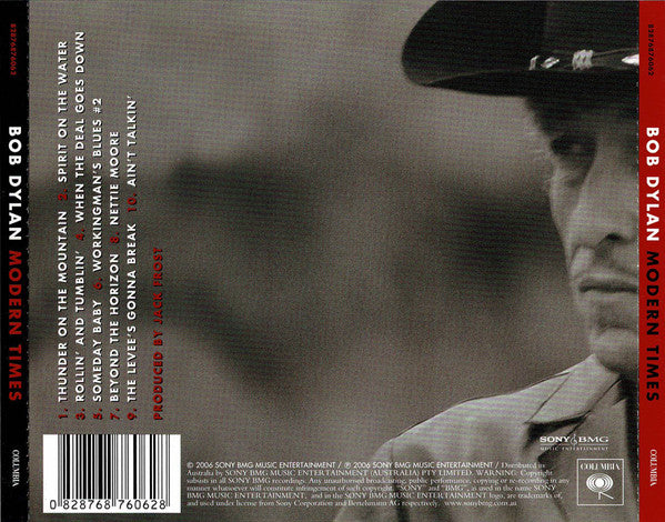 Bob Dylan : Modern Times (CD, Album)