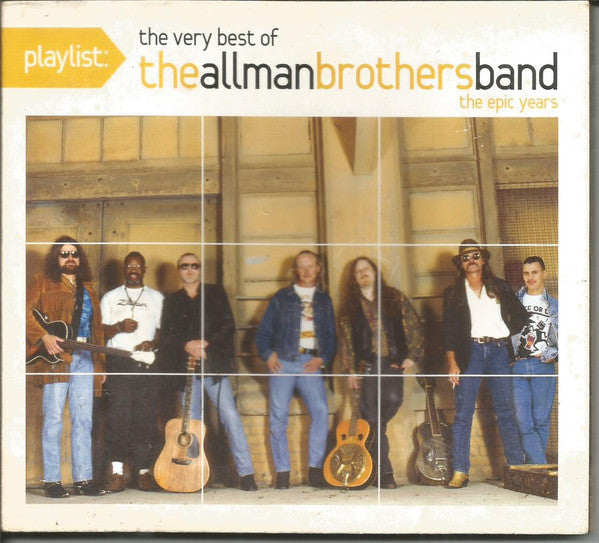 The Allman Brothers Band : Playlist: The Very Best Of The Allman Brothers Band The Epic Years (CD, Comp, Enh, RM, Eco)