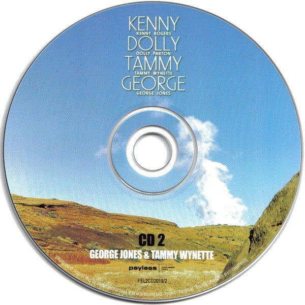Kenny Rogers, Dolly Parton, Tammy Wynette & George Jones (2) : Kenny, Dolly, Tammy & George (CD, Comp)