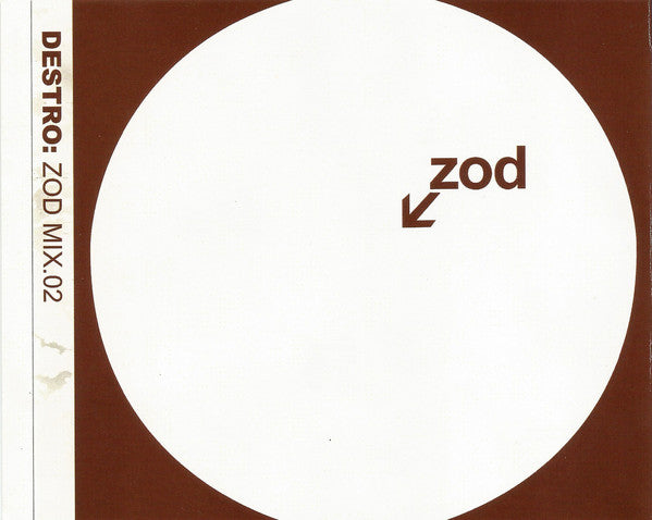 Destro : Zod Mix.02 (CD, Mixed)