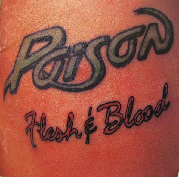 Poison (3) : Flesh & Blood (CD, Album, JVC)