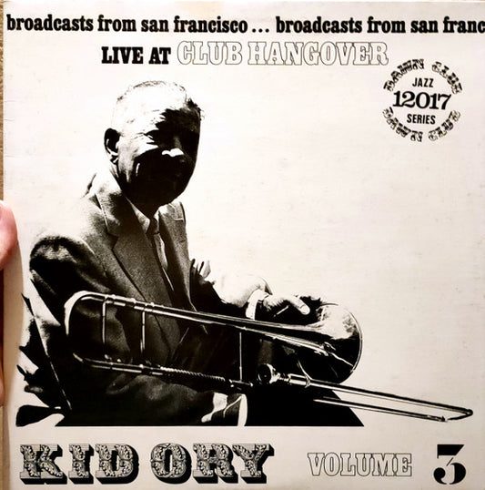 Kid Ory : Live At Club Hangover Volume 3 (LP)