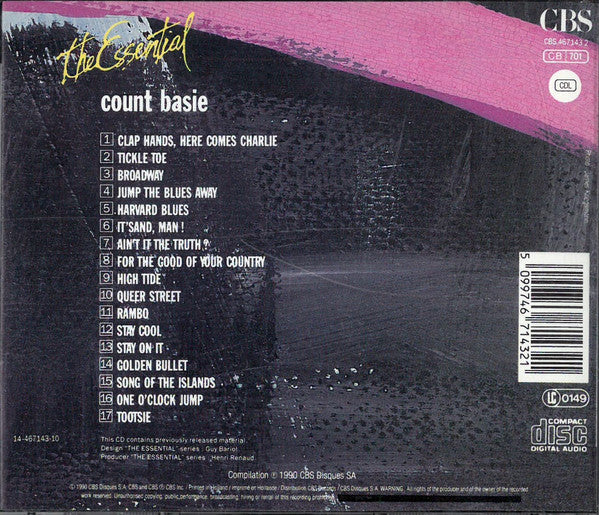 Count Basie : The Essential Count Basie (CD, Comp)