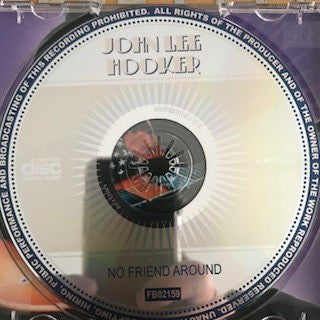 John Lee Hooker : No Friend Around (CD, Comp, RM)