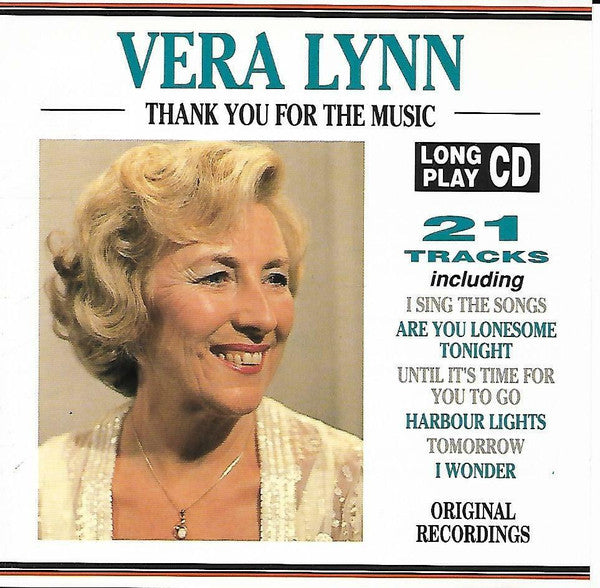 Vera Lynn : Thank You For The Music (CD, Comp)