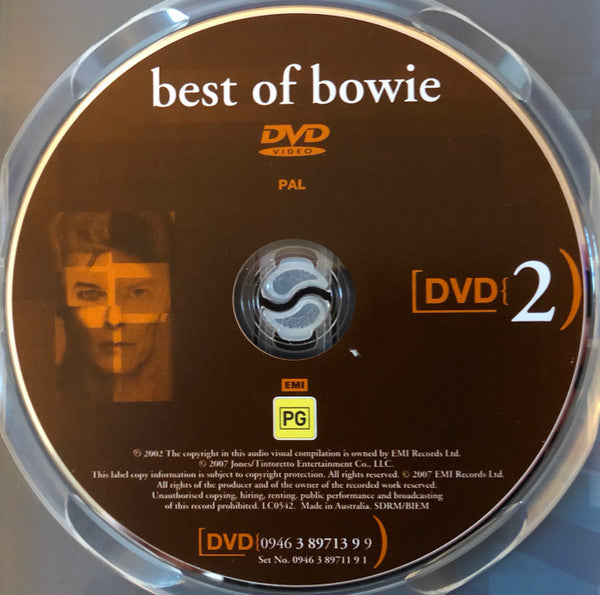 David Bowie : Best Of Bowie (2xDVD-V, Comp, RE, PAL, SECAM)