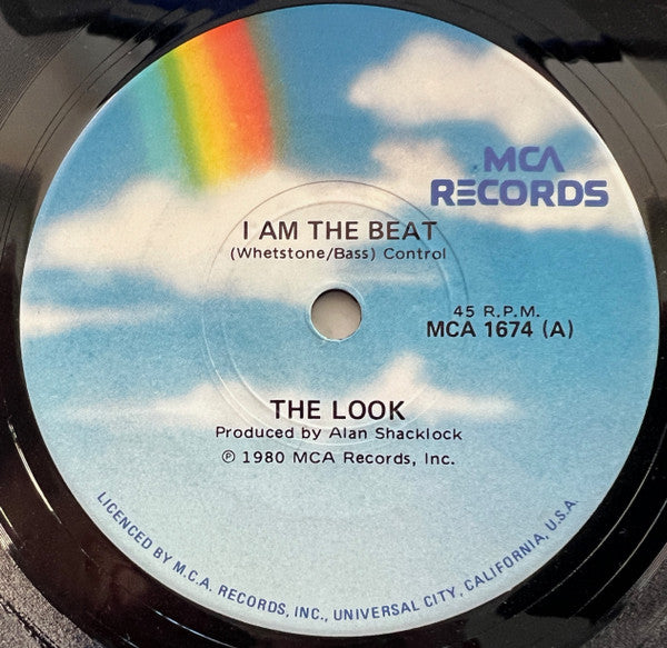 The Look (2) : I Am The Beat (7", Single, Blu)