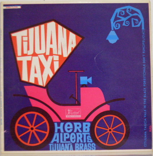 Herb Alpert's Tijuana Brass* : Tijuana Taxi (7", EP, Mono)