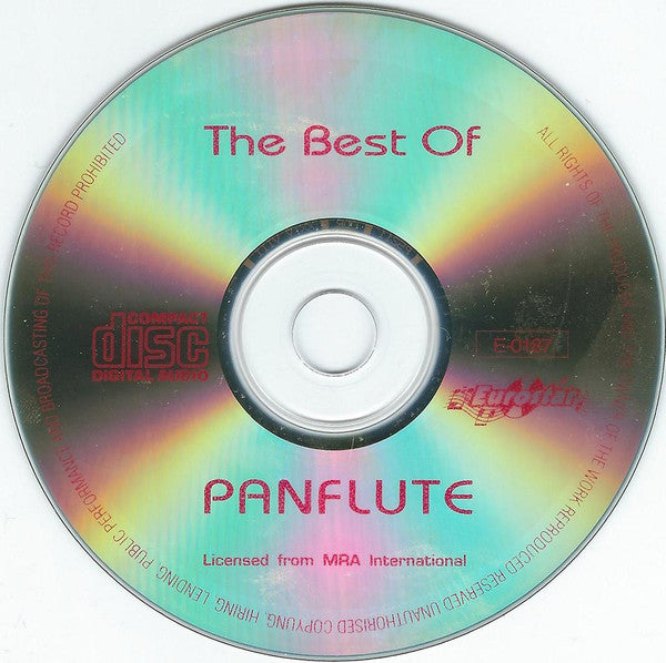 Various : The Best Of The Panflute (CDr, CD-ROM)