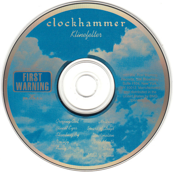Clockhammer : Klinefelter (CD, Album)