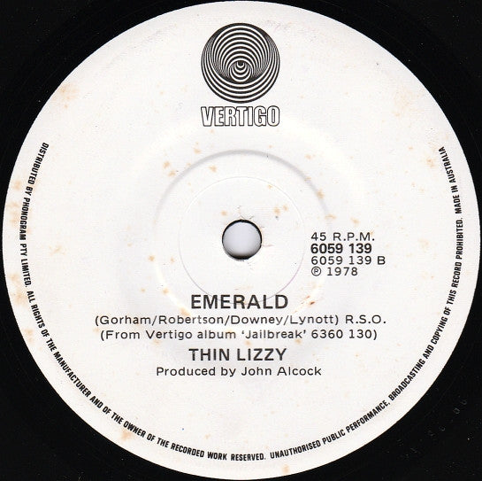Thin Lizzy : The Boys Are Back In Town (7", Single, RE)