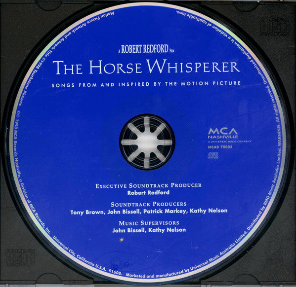Various : The Horse Whisperer (Songs From And Inspired By The Motion Picture) (CD, Album, Comp)