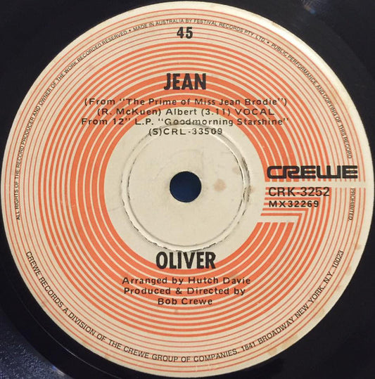 Oliver (6) : Jean (7", Single)