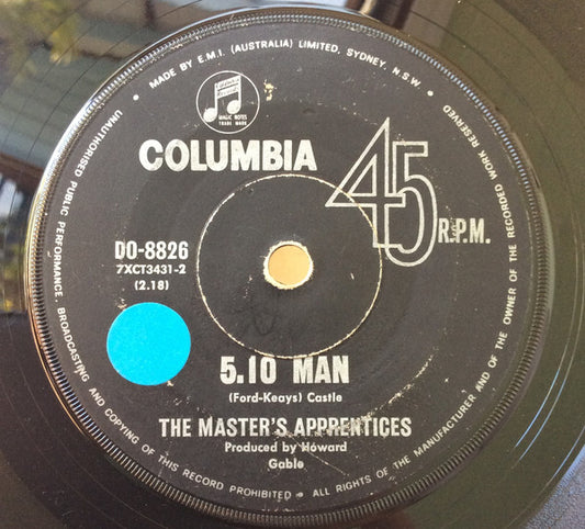 The Master's Apprentices : 5.10 Man (7", Single)