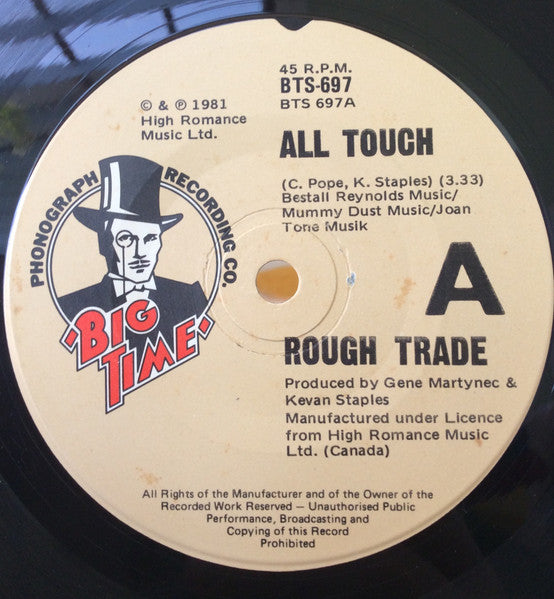 Rough Trade : All Touch (7", Single)