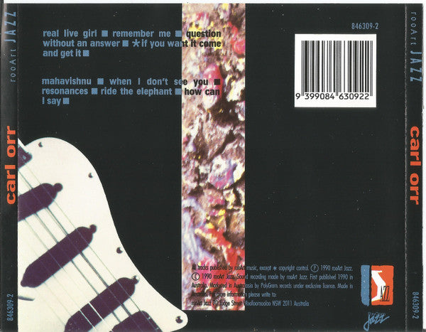 Carl Orr : Carl Orr (CD, Album)
