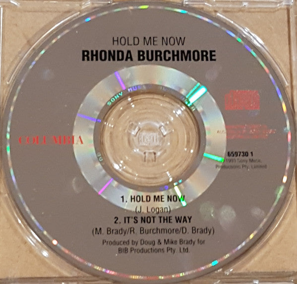 Rhonda Burchmore : Hold Me Now (CD, Single)