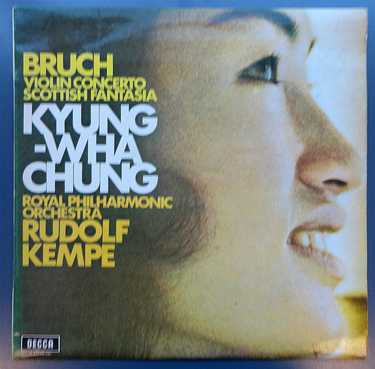 Max Bruch, Kyung-Wha Chung, Royal Philharmonic Orchestra, Rudolf Kempe : Violin Concerto / Scottish Fantasia (LP, Album)