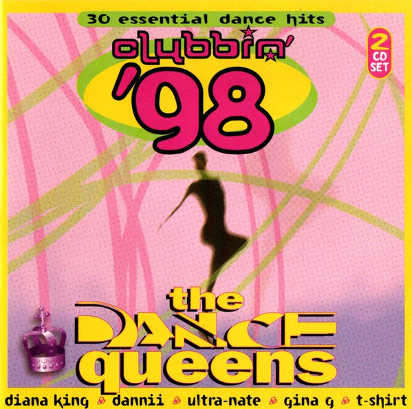 Various : Clubbin' '98: The Dance Queens (2xCD, Comp)