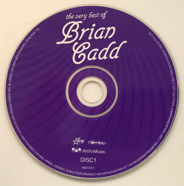 Brian Cadd : The Very Best Of Brian Cadd (2xCD, Comp)