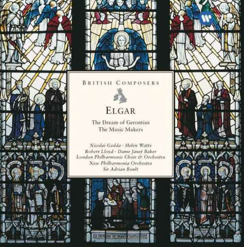 Sir Edward Elgar, Nicolai Gedda • Helen Watts, Robert Lloyd (4) • Janet Baker, London Philharmonic Choir & London Philharmonic Orchestra, New Philharmonia Orchestra, Sir Adrian Boult : The Dream Of Gerontius / The Music Makers (2xCD, Album, Comp, RE, RM)